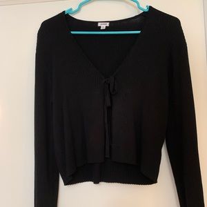 Black Tie Long Sleeve